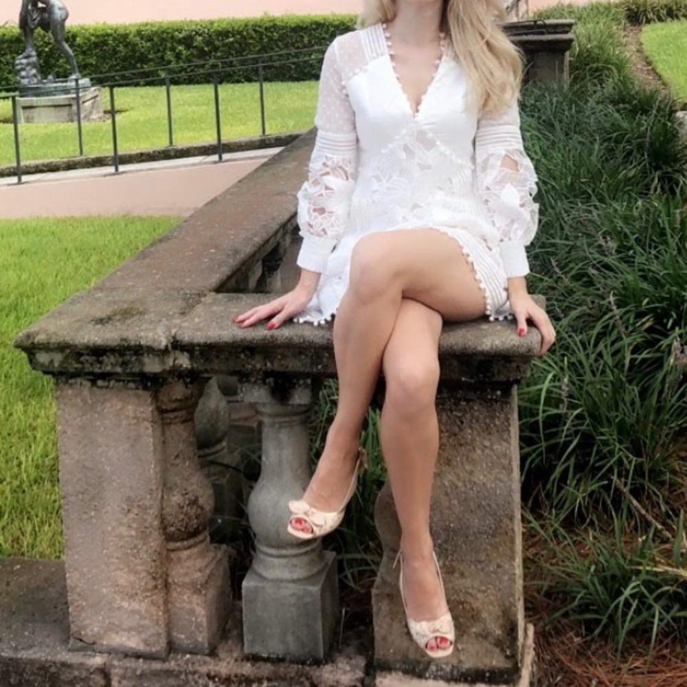 White summer dress. NWT.